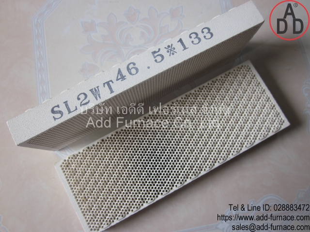 SL2WT 46.5x133x13mm honeycomb ceramic 3